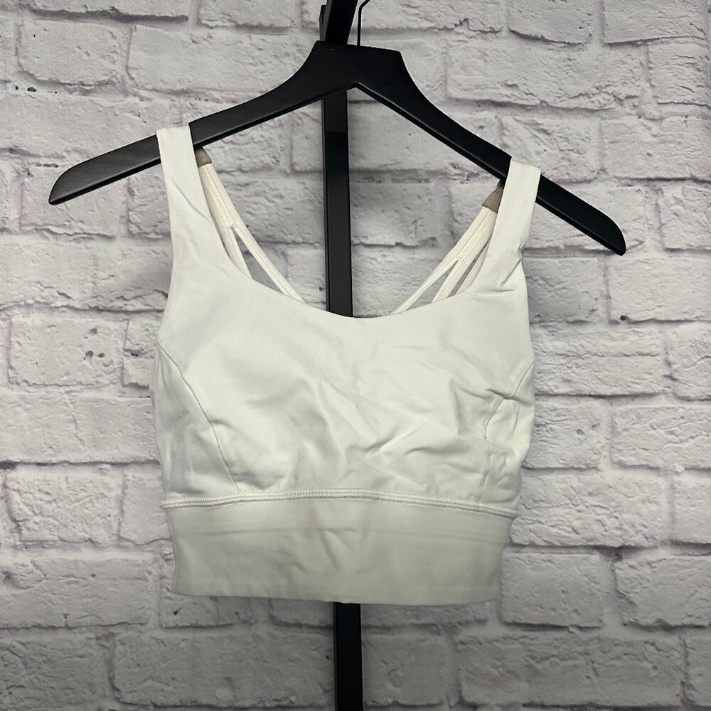 COPY - White Lululemon Sports Bra